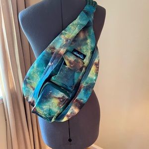 KAVU Rope Bag Galaxy print
